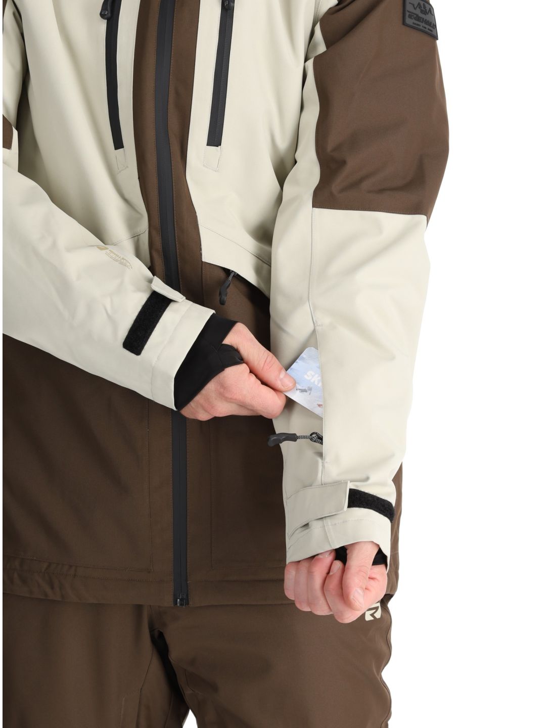 Rehall, Lhotse-R chaqueta de esquí hombres Choco beige, marrón 