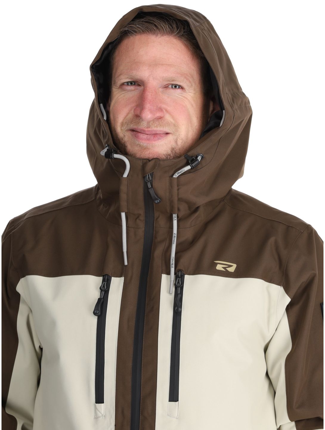 Rehall, Lhotse-R chaqueta de esquí hombres Choco beige, marrón 