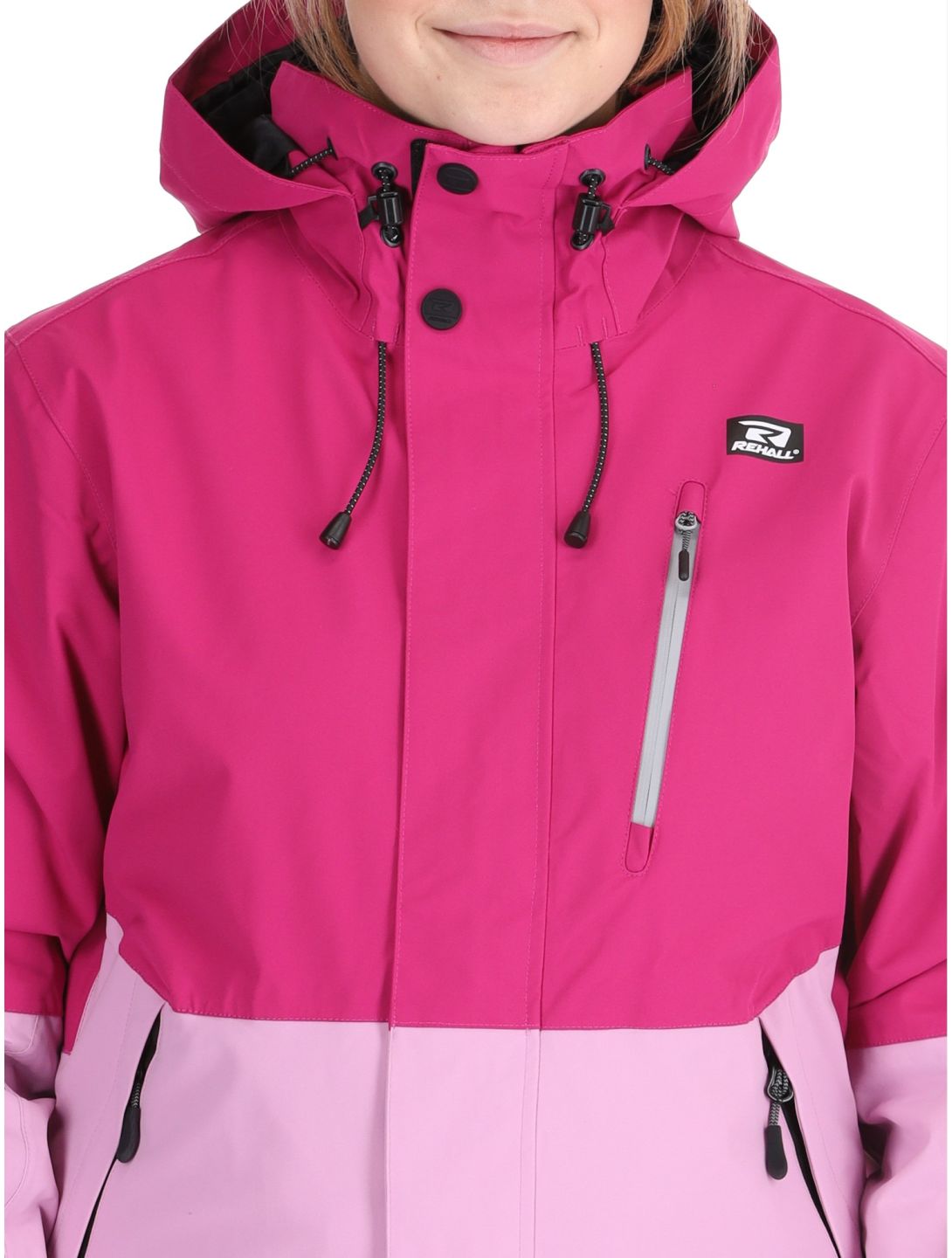 Rehall, Liza-R chaqueta de esquí mujeres Smoky Grape púrpura, rosa 