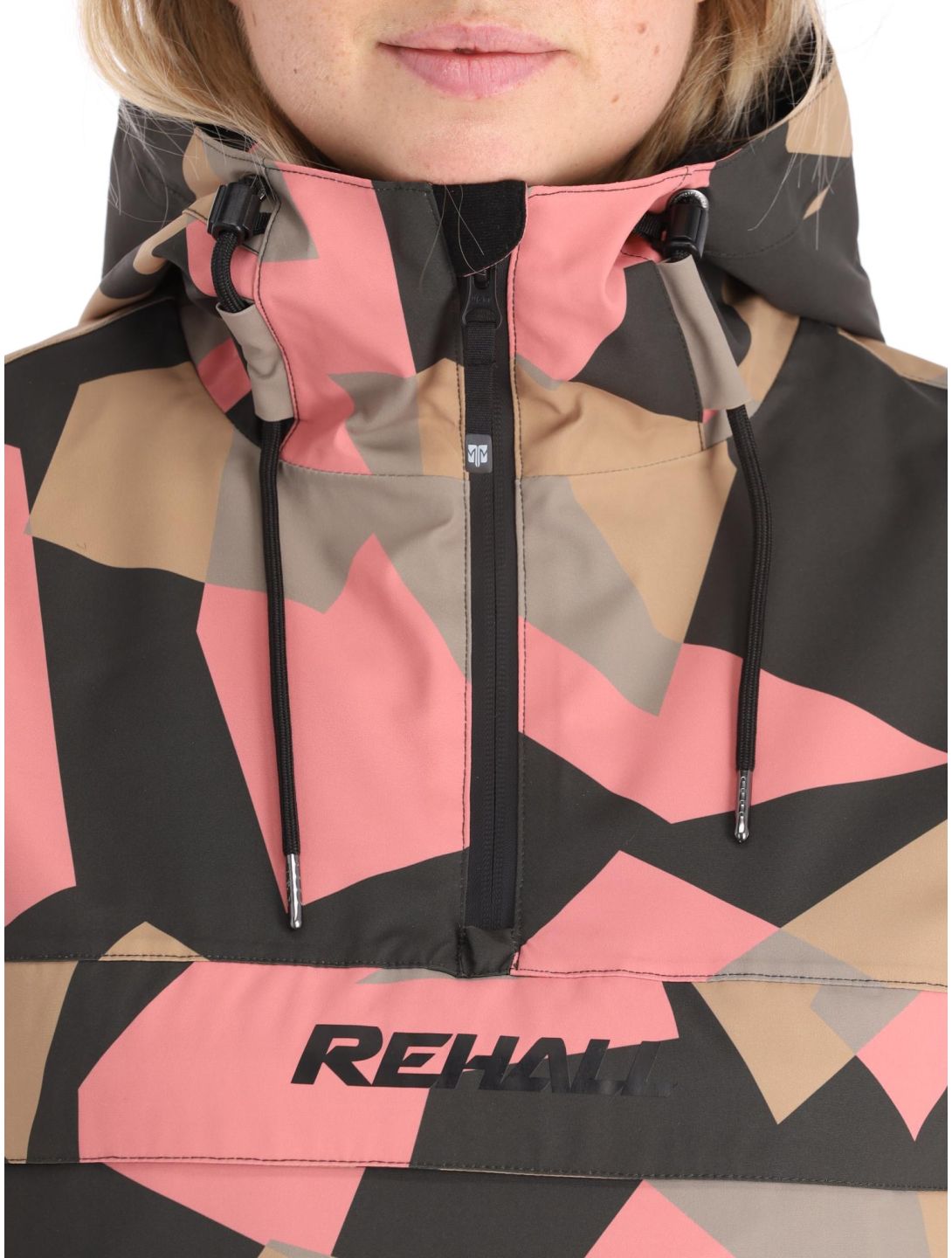 Rehall, Loiza-R anorak mujeres Camo Rose rosa 