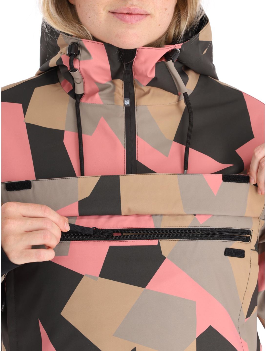 Rehall, Loiza-R anorak mujeres Camo Rose rosa 