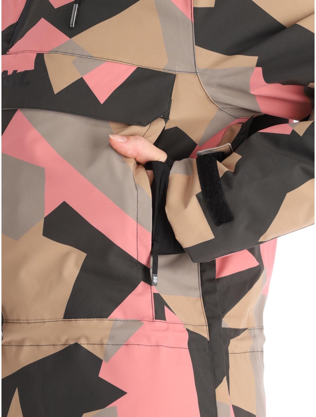 Rehall, Loiza-R anorak mujeres Camo Rose rosa 