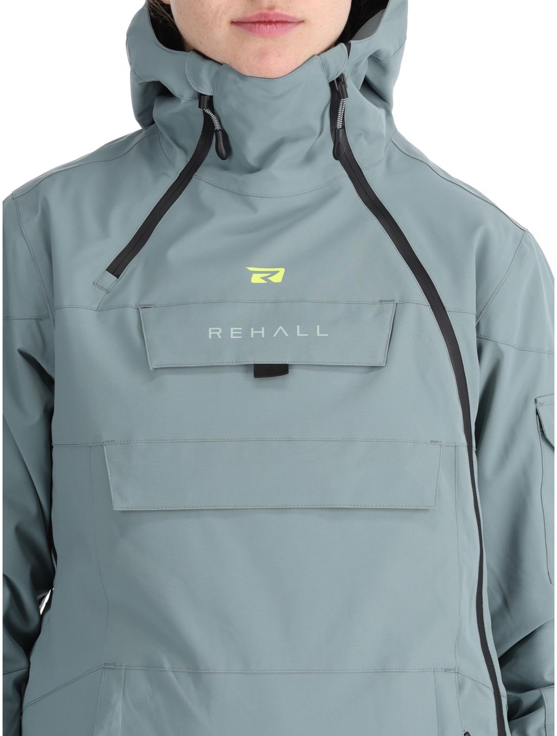 Rehall, Lou-R chaqueta de esquí mujeres Trooper gris 