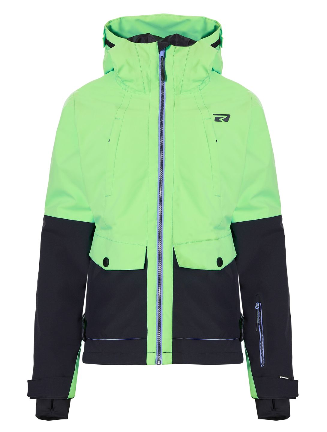 Rehall, Luna-R chaqueta de esquí niños Spring Bud negro, verde 