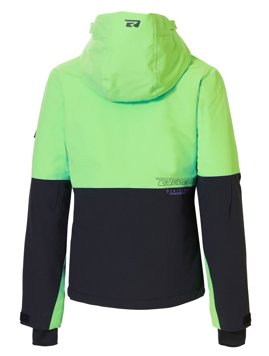 Rehall, Luna-R chaqueta de esquí niños Spring Bud negro, verde 