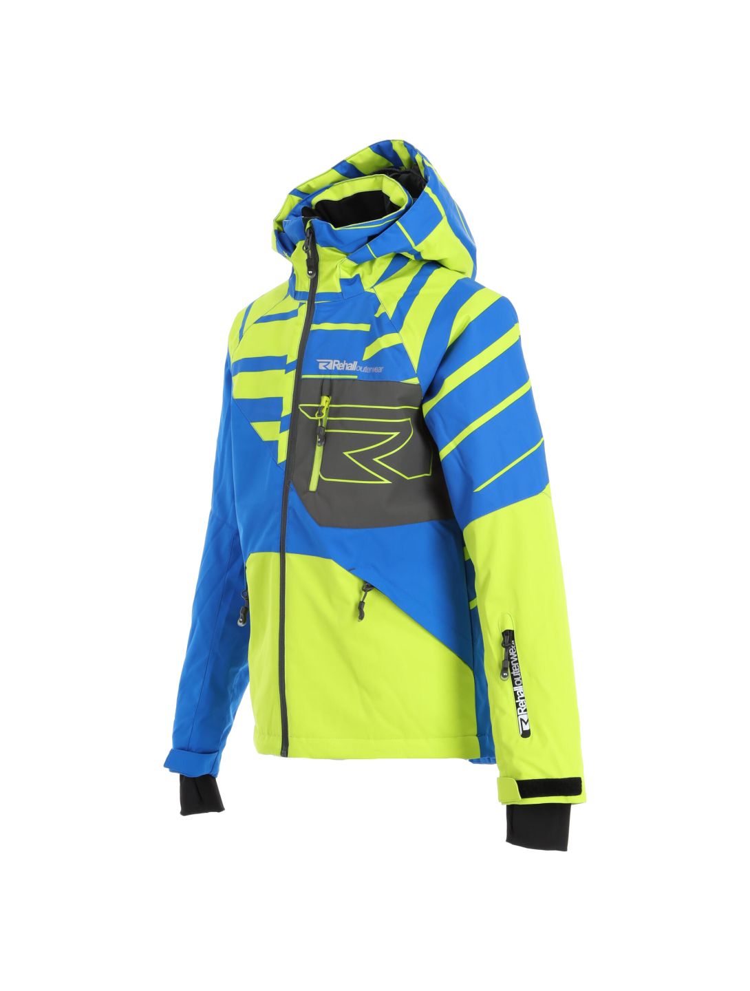 Rehall, Maine-R-Jr chaqueta de esquí niños slants lime verde