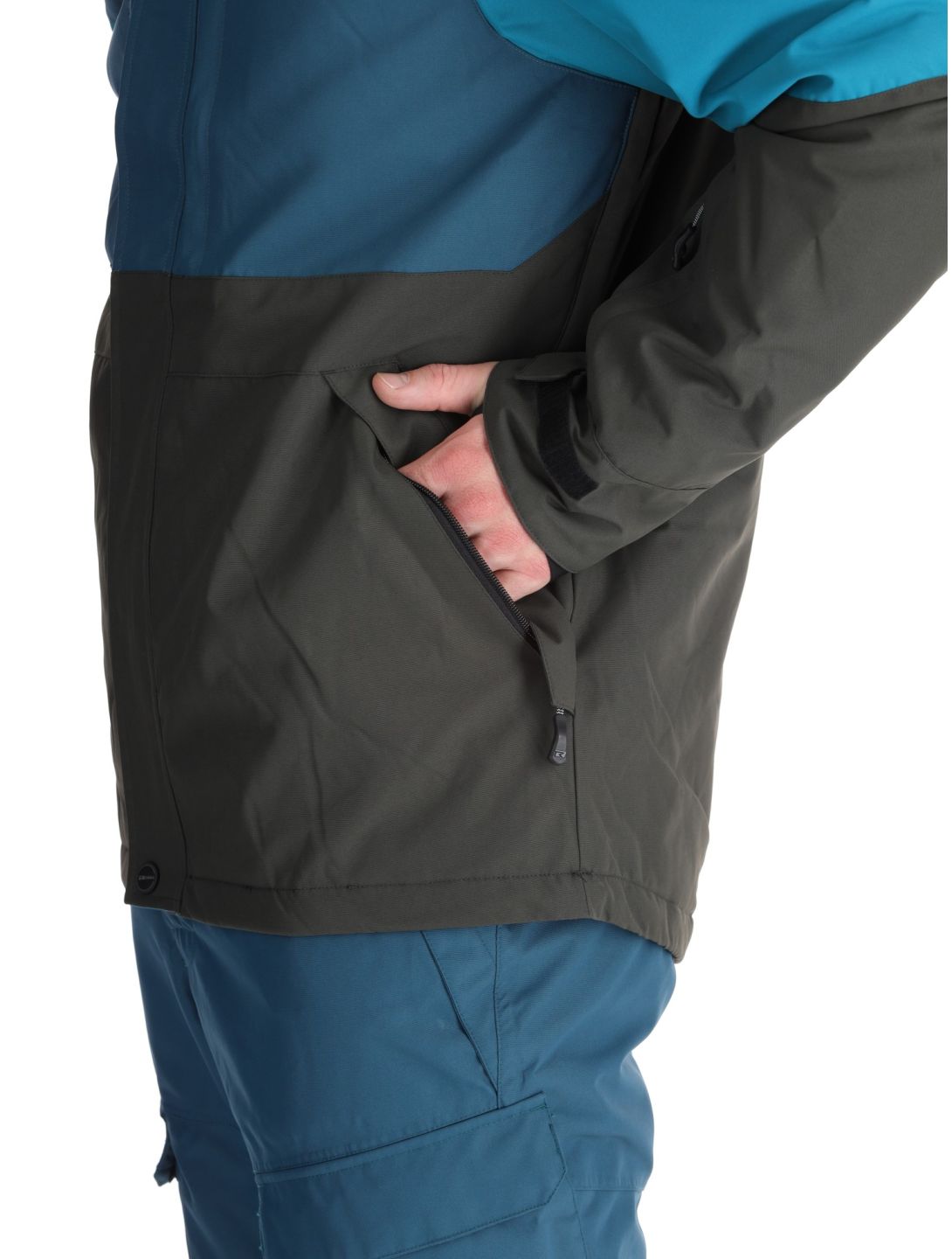 Rehall, Mayon-R chaqueta de esquí hombres Petrol gris, verde 