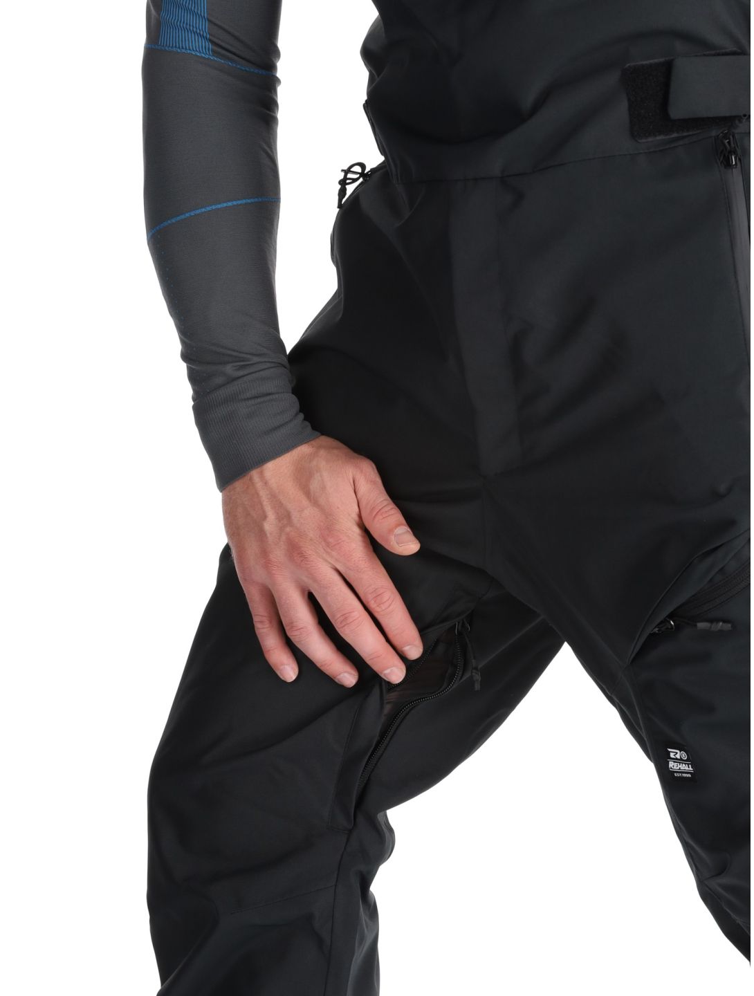 Rehall, Moonbeam-R pantalones de esquí hombres Black negro 