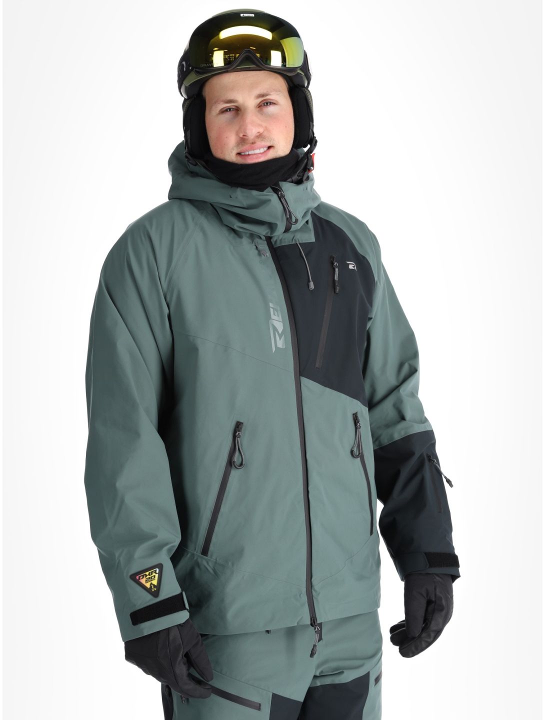 Rehall, Nevado-R chaqueta de esquí hombres Fender Green verde 