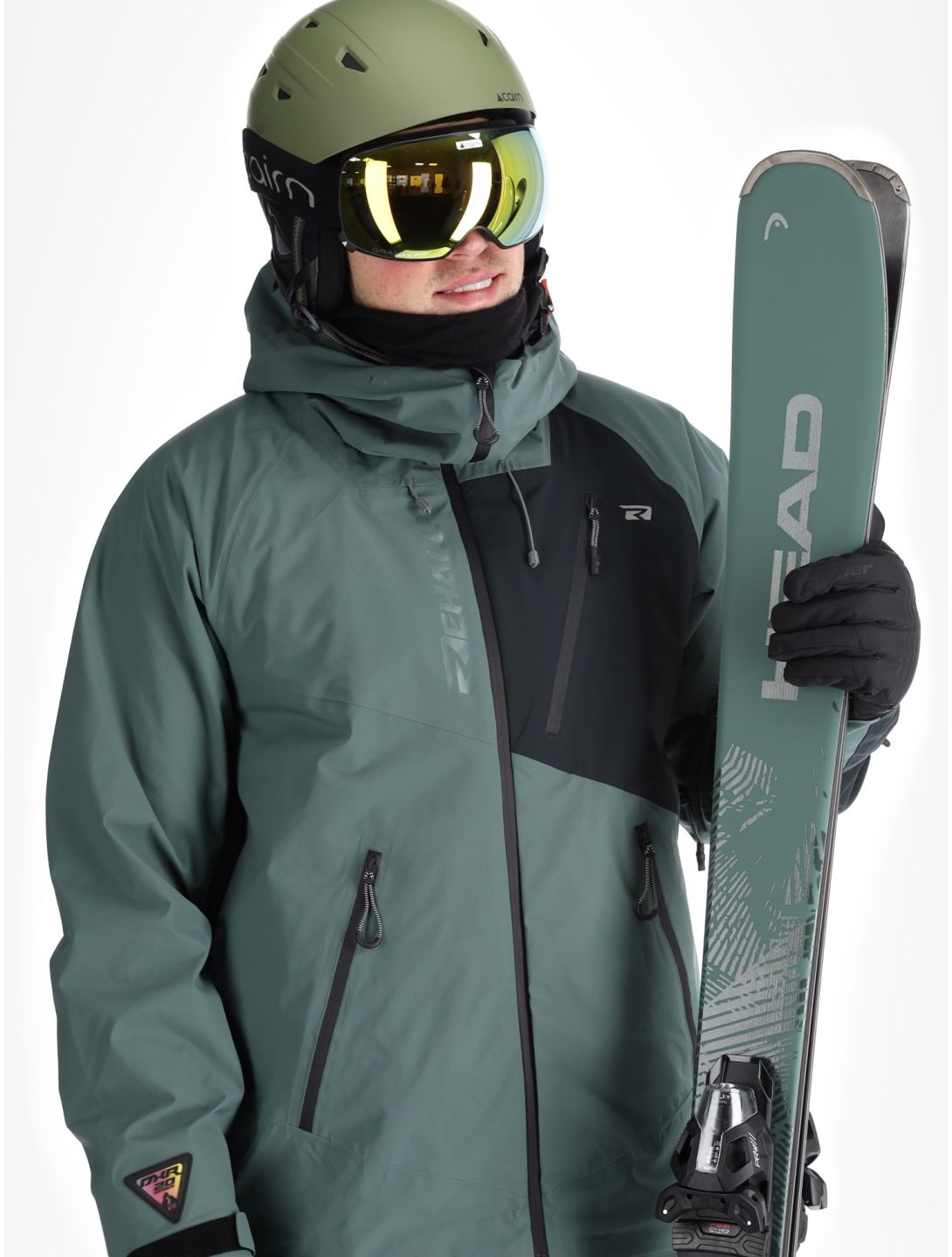 Rehall, Nevado-R chaqueta de esquí hombres Fender Green verde 