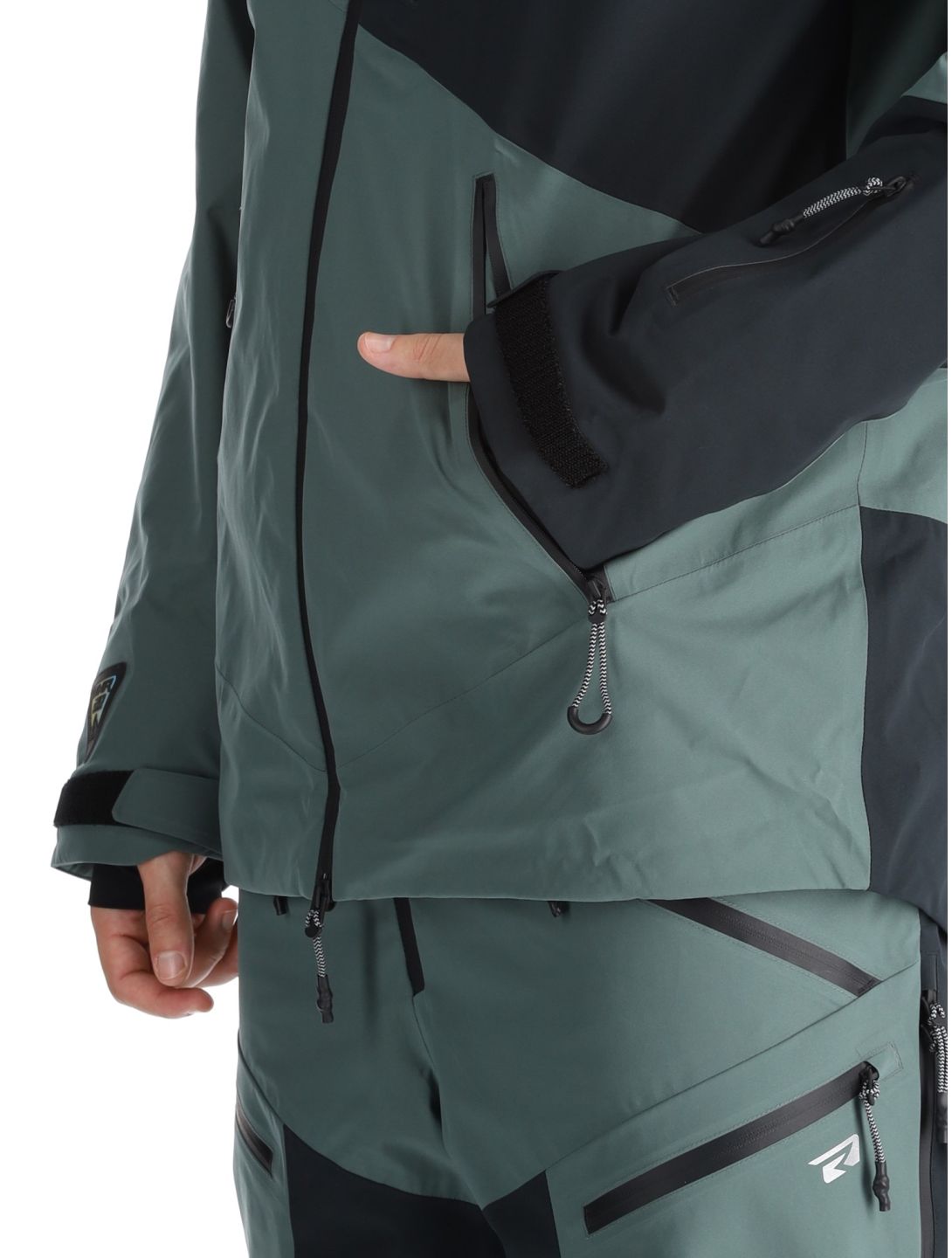 Rehall, Nevado-R chaqueta de esquí hombres Fender Green verde 