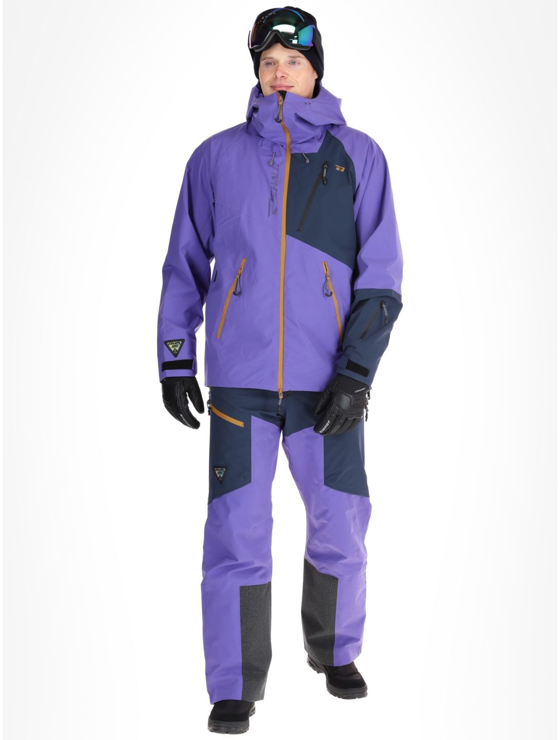 Rehall, Nevado-R chaqueta de esquí hombres Purple púrpura 