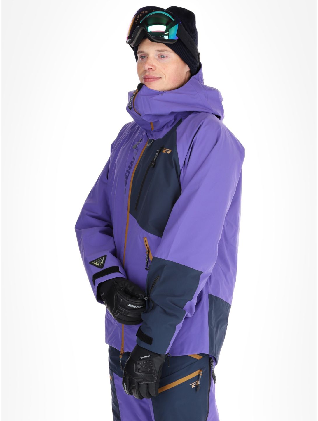 Rehall, Nevado-R chaqueta de esquí hombres Purple púrpura 