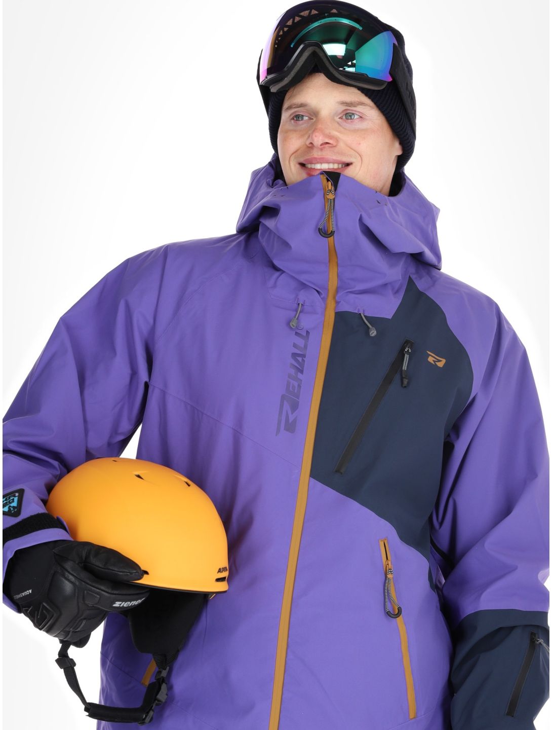 Rehall, Nevado-R chaqueta de esquí hombres Purple púrpura 