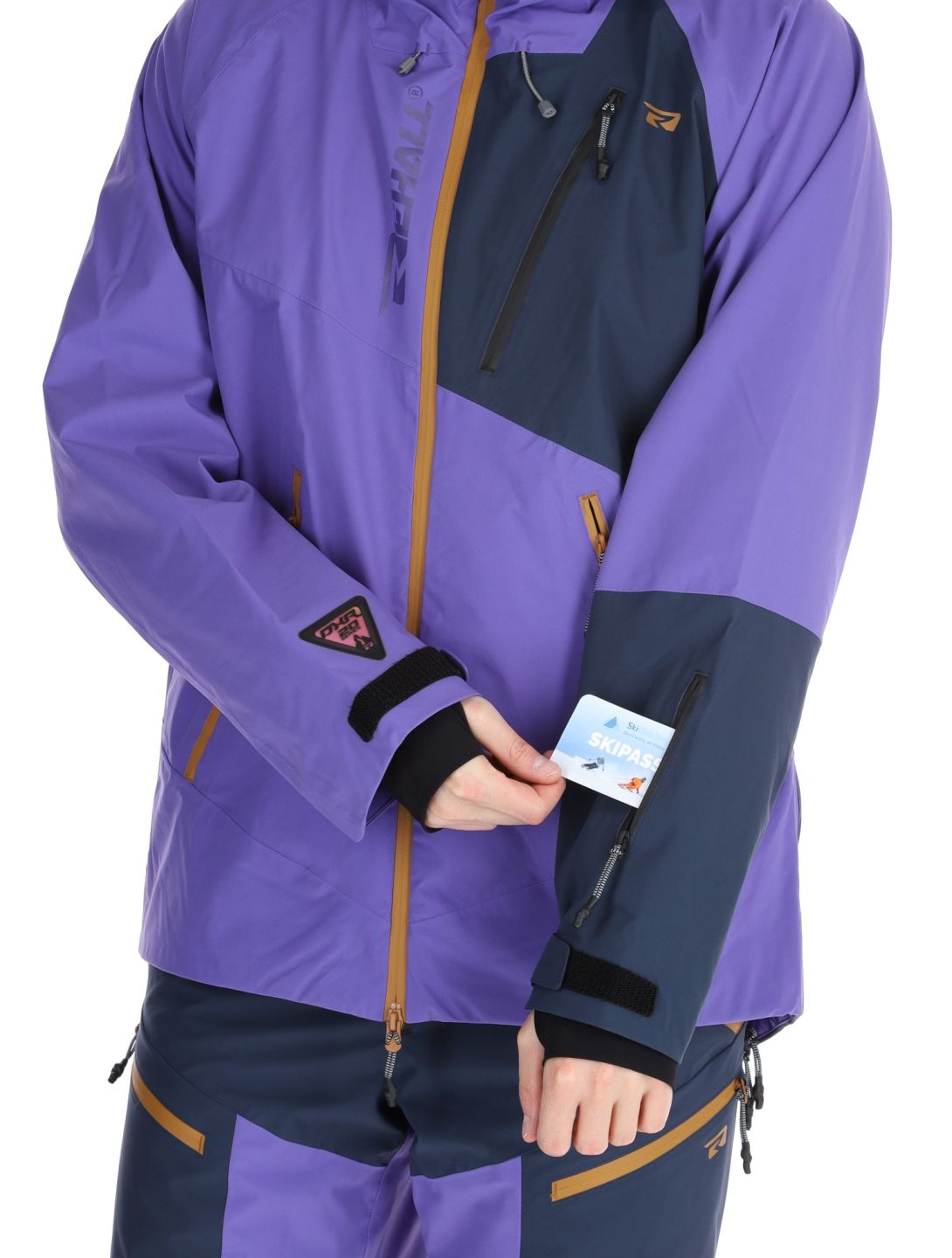 Rehall, Nevado-R chaqueta de esquí hombres Purple púrpura 