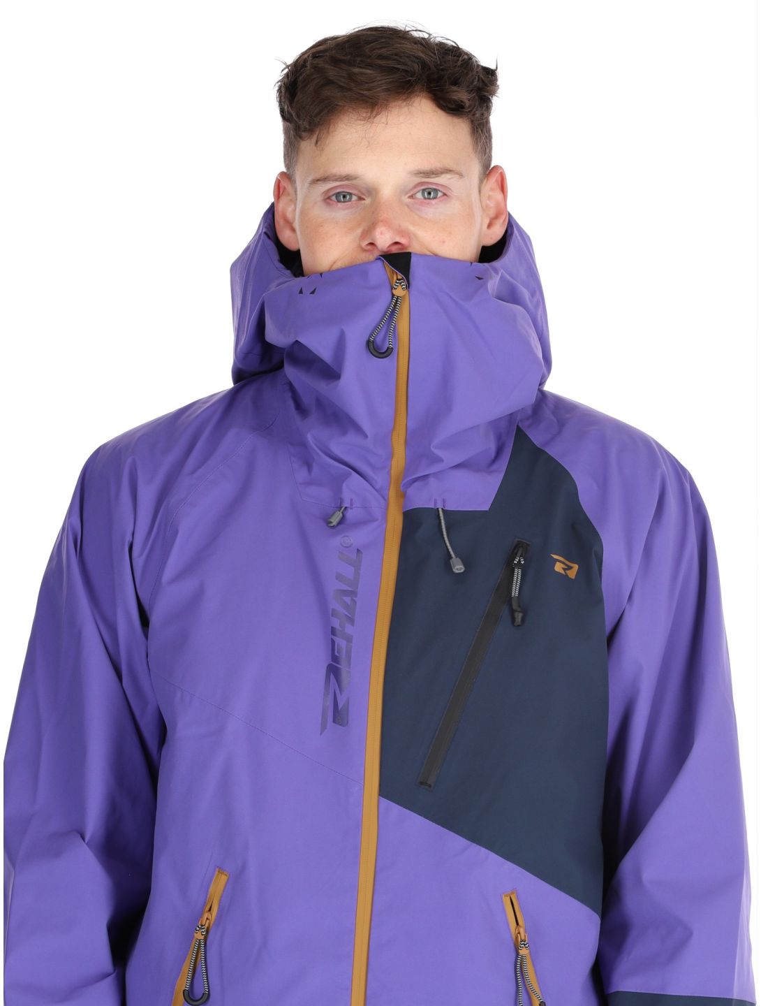 Rehall, Nevado-R chaqueta de esquí hombres Purple púrpura 