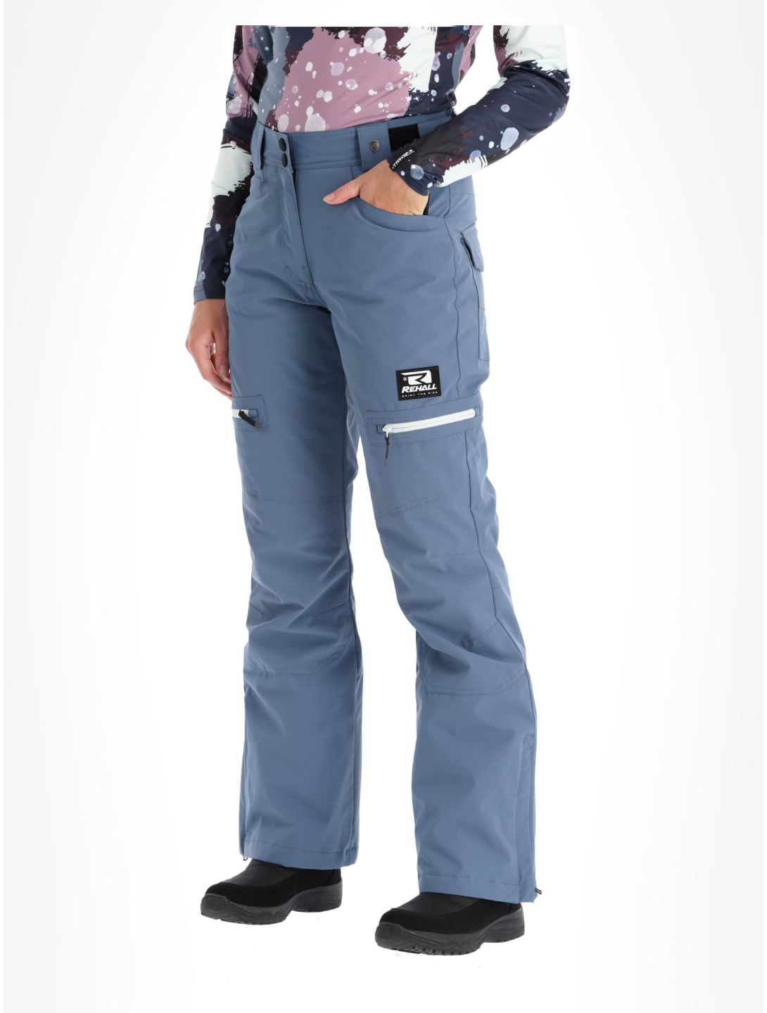 Rehall, Nori-R pantalones de esquí mujeres China Blue azul 