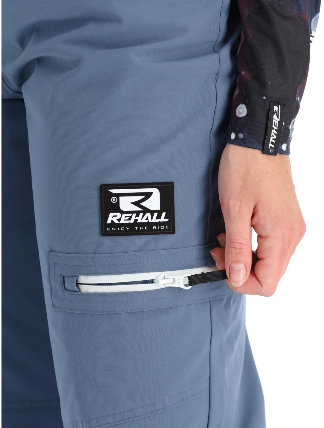 Rehall, Nori-R pantalones de esquí mujeres China Blue azul 