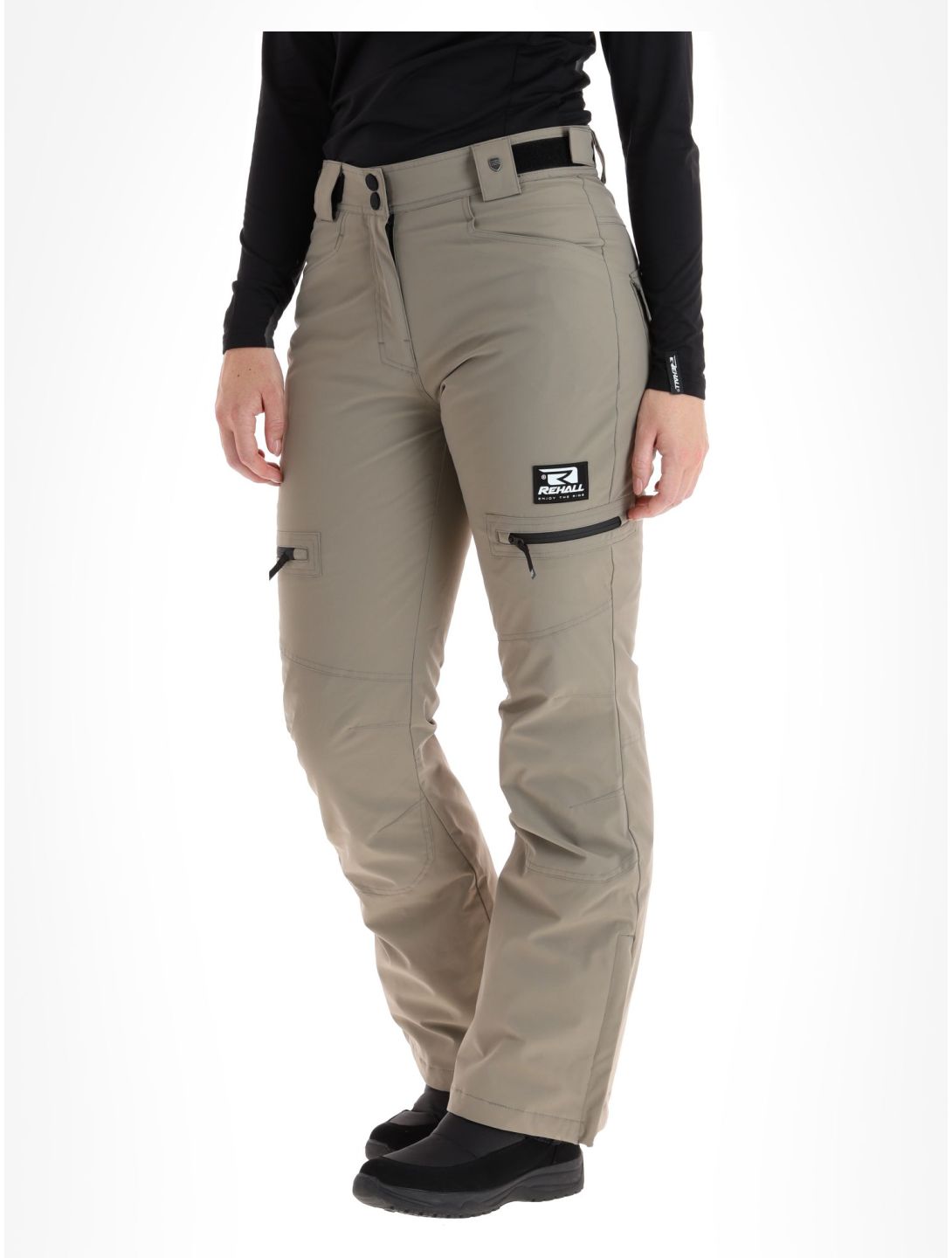 Rehall, Nori-R pantalones de esquí mujeres Brindle marrón 