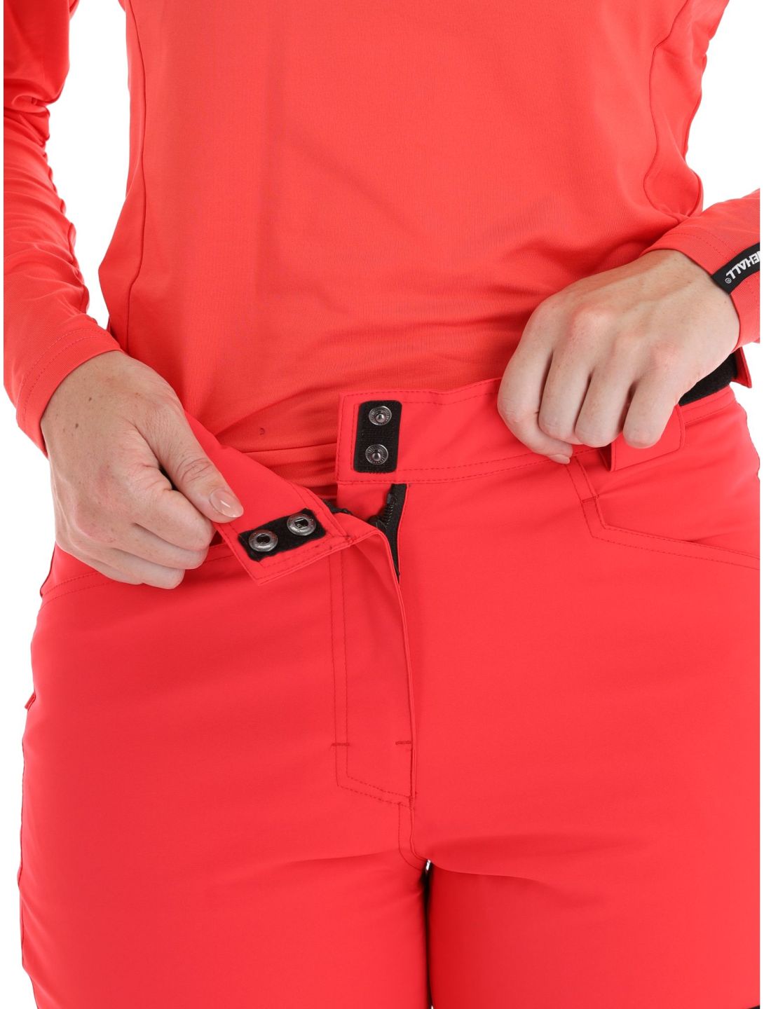 Rehall, Nori-R pantalones de esquí mujeres Hibiscus Red rojo 