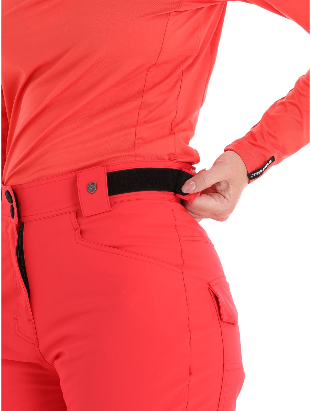 Rehall, Nori-R pantalones de esquí mujeres Hibiscus Red rojo 