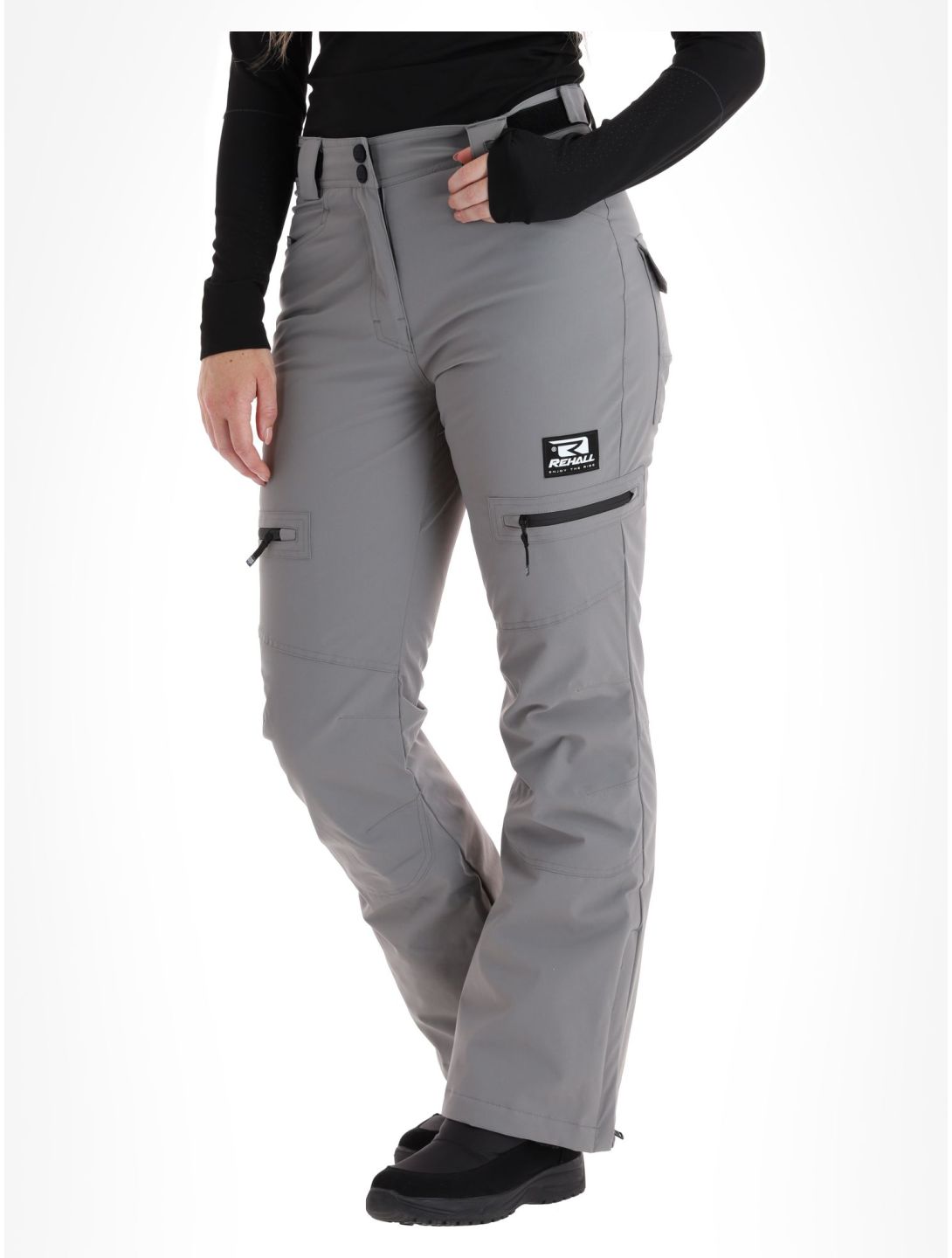 Rehall, Nori-R pantalones de esquí mujeres Steel gris 