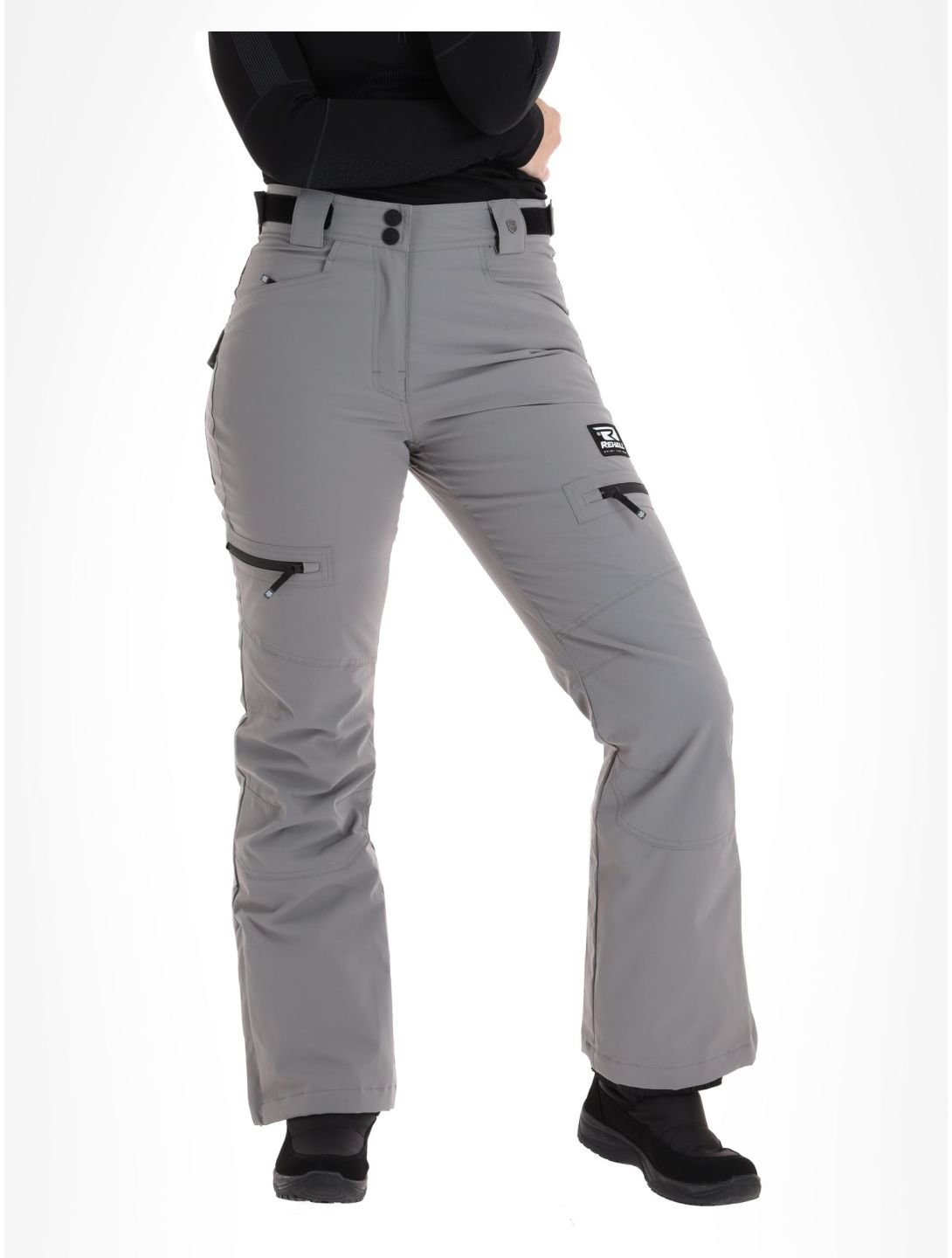 Rehall, Nori-R pantalones de esquí mujeres Steel gris 