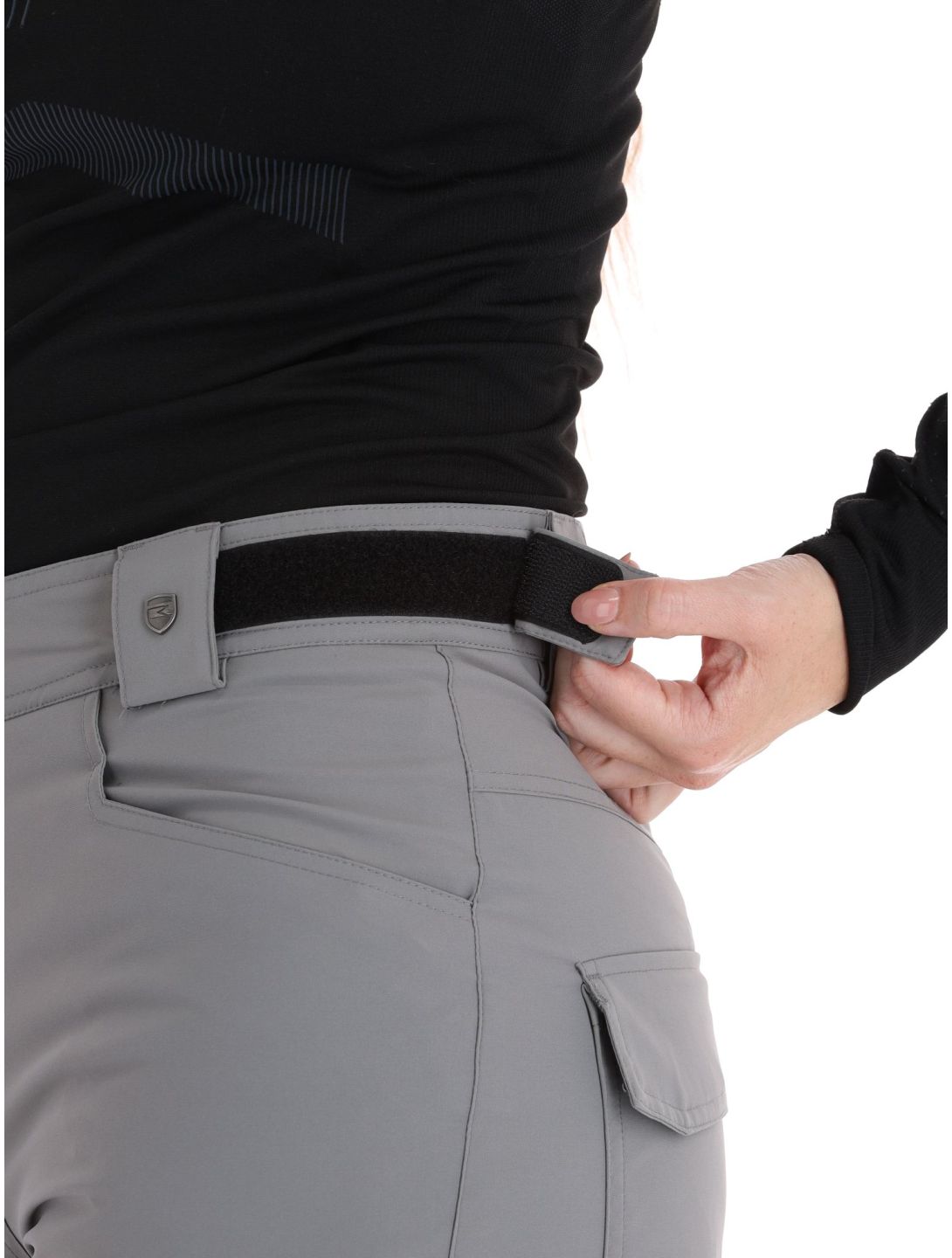 Rehall, Nori-R pantalones de esquí mujeres Steel gris 