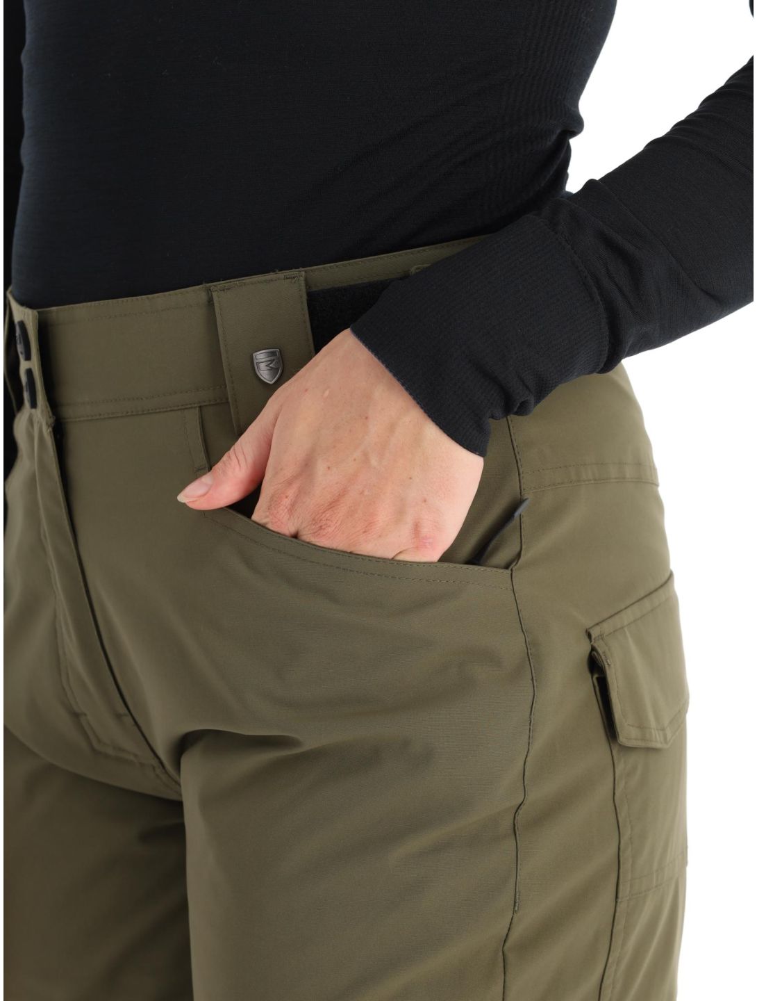 Rehall, Nori-R pantalones de esquí mujeres Olive verde 