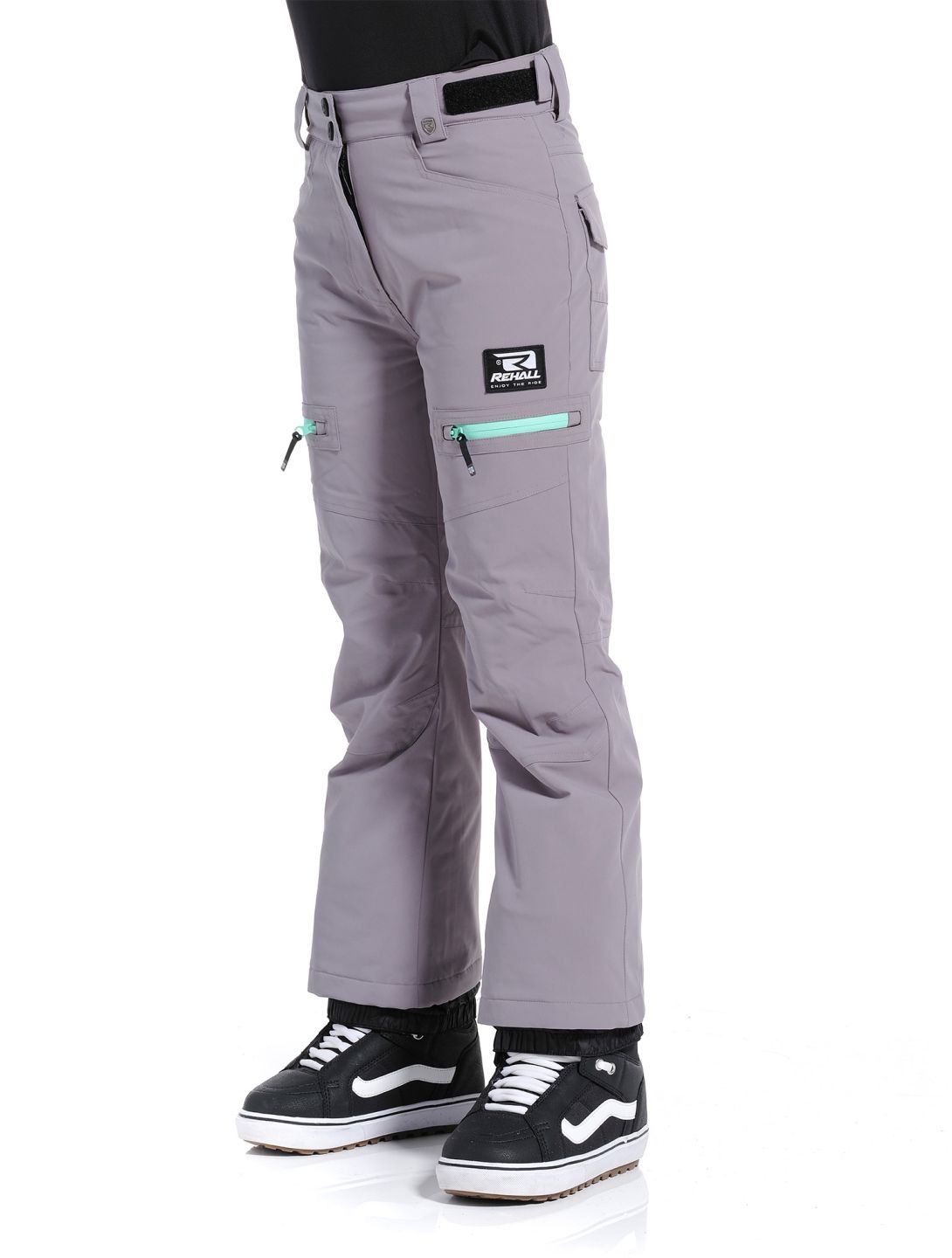 Rehall, Nori-R-Jr. pantalones de esquí niños Steel gris 