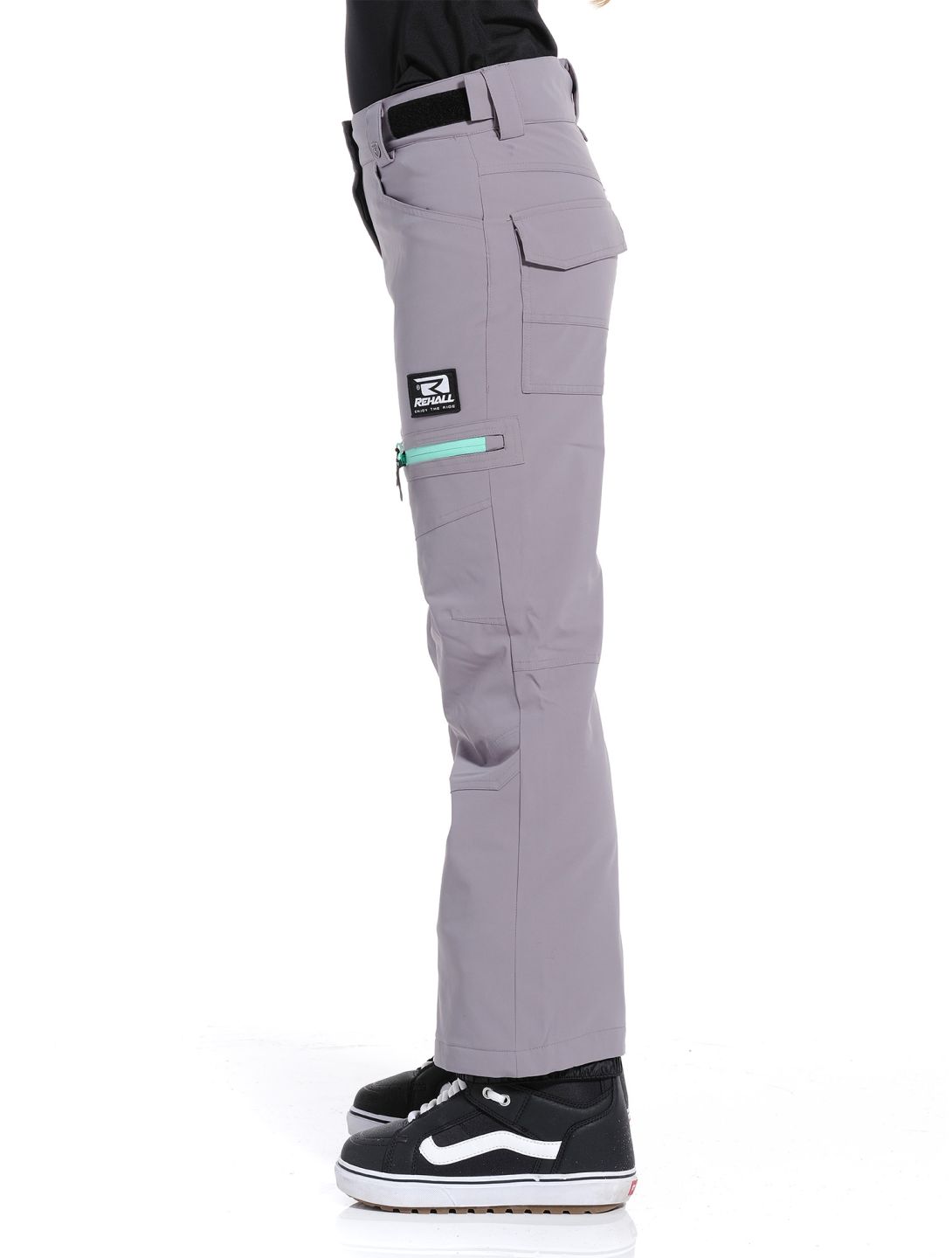 Rehall, Nori-R-Jr. pantalones de esquí niños Steel gris 