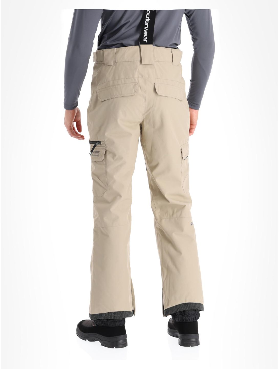 Rehall, Picker-R pantalones de esquí hombres Stone beige 