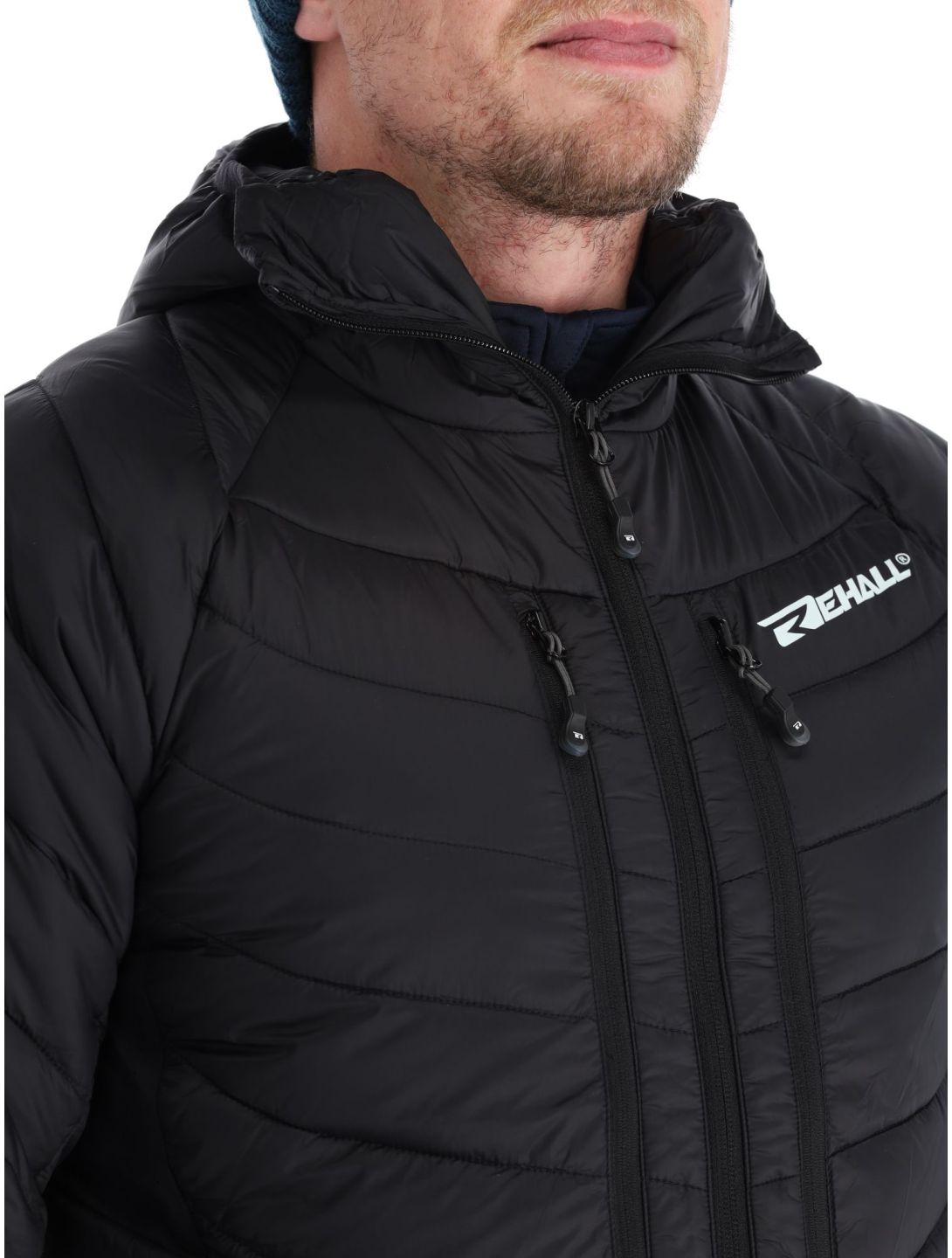 Rehall, Poke-R chaqueta de plumas hombres Black negro 