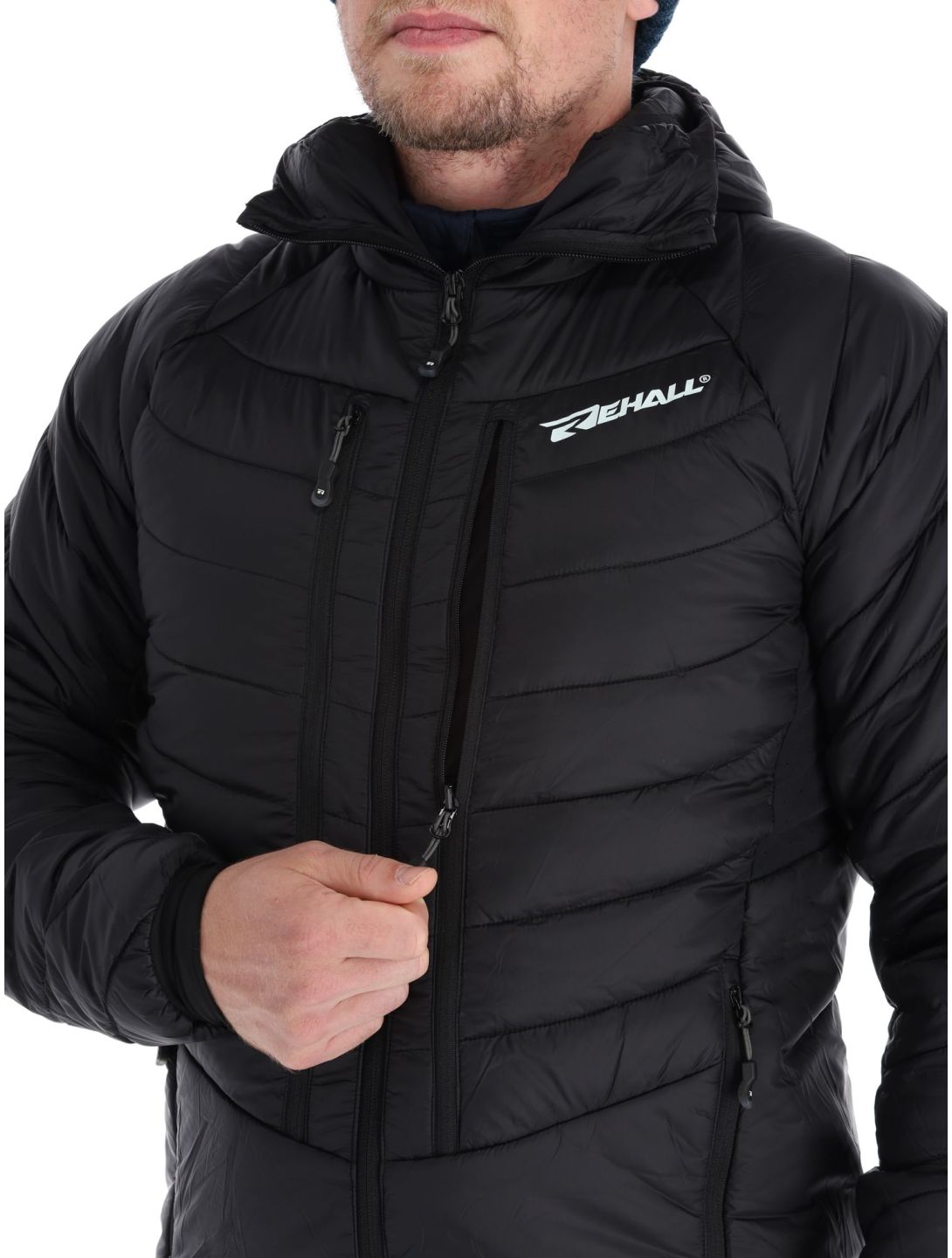 Rehall, Poke-R chaqueta de plumas hombres Black negro 