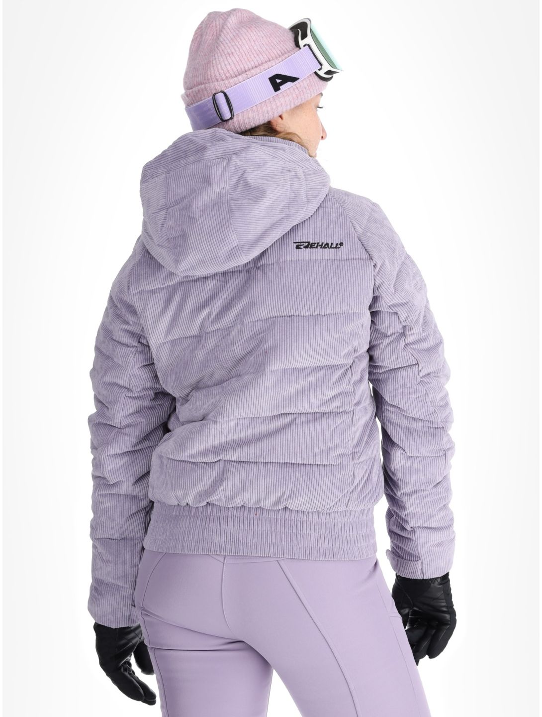 Rehall, Puffy-R chaqueta de esquí mujeres Dusk púrpura 