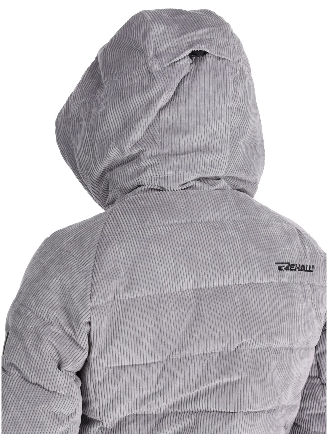 Rehall, Puffy-R chaqueta de esquí mujeres Sleet gris 