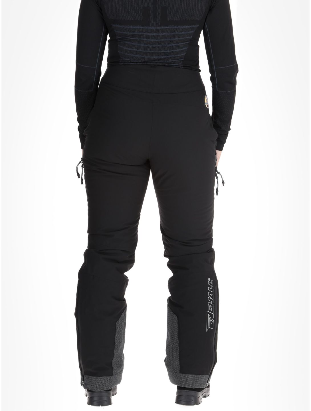 Rehall, Revolut-R pantalones de esquí mujeres Caviar negro 