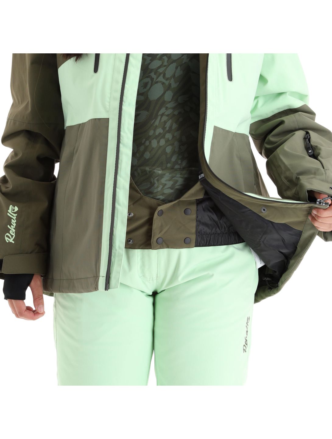 Rehall, Ricky-R chaqueta de esquí mujeres olive verde 