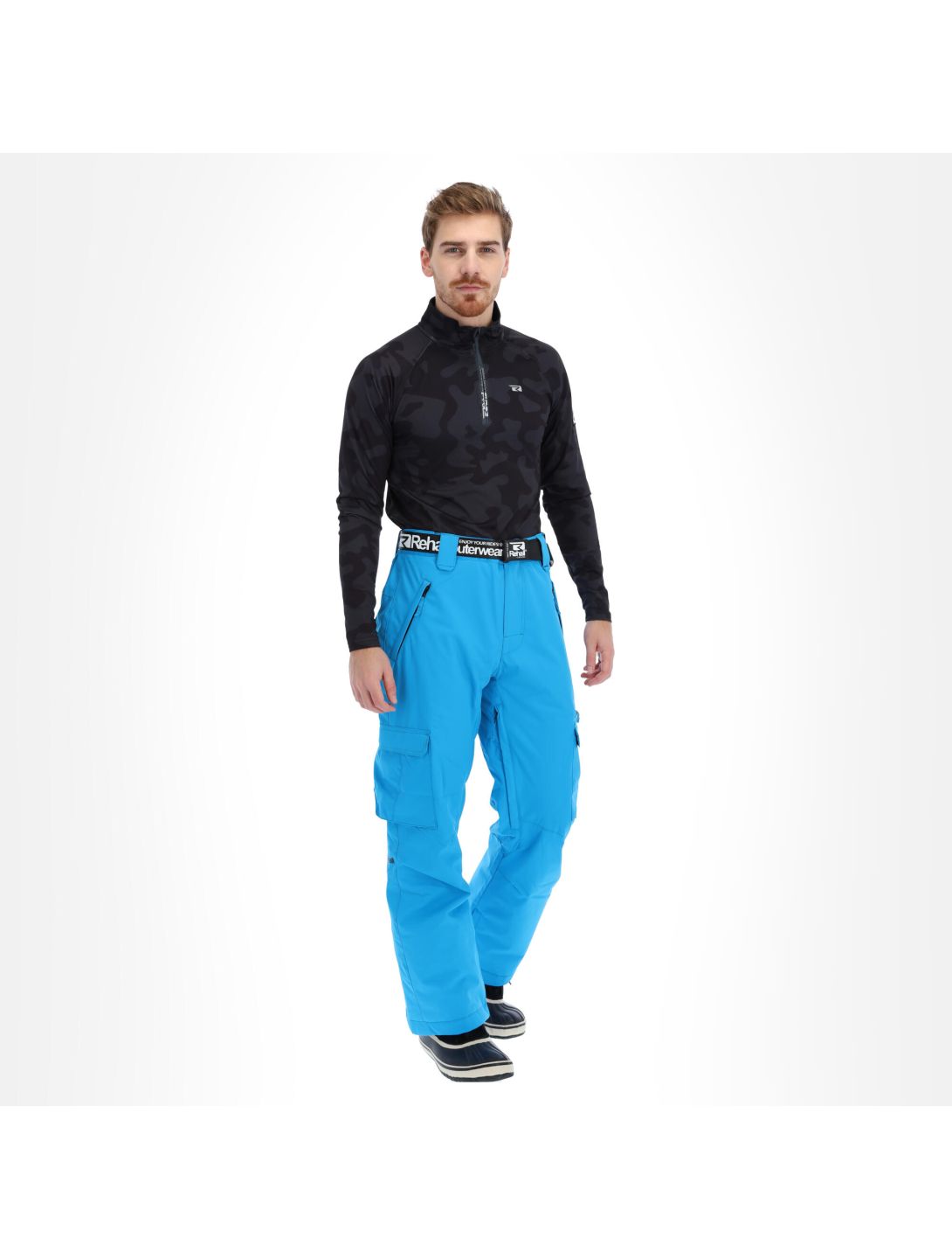 Rehall, Ride-R pantalones de esquí hombres ultra azul