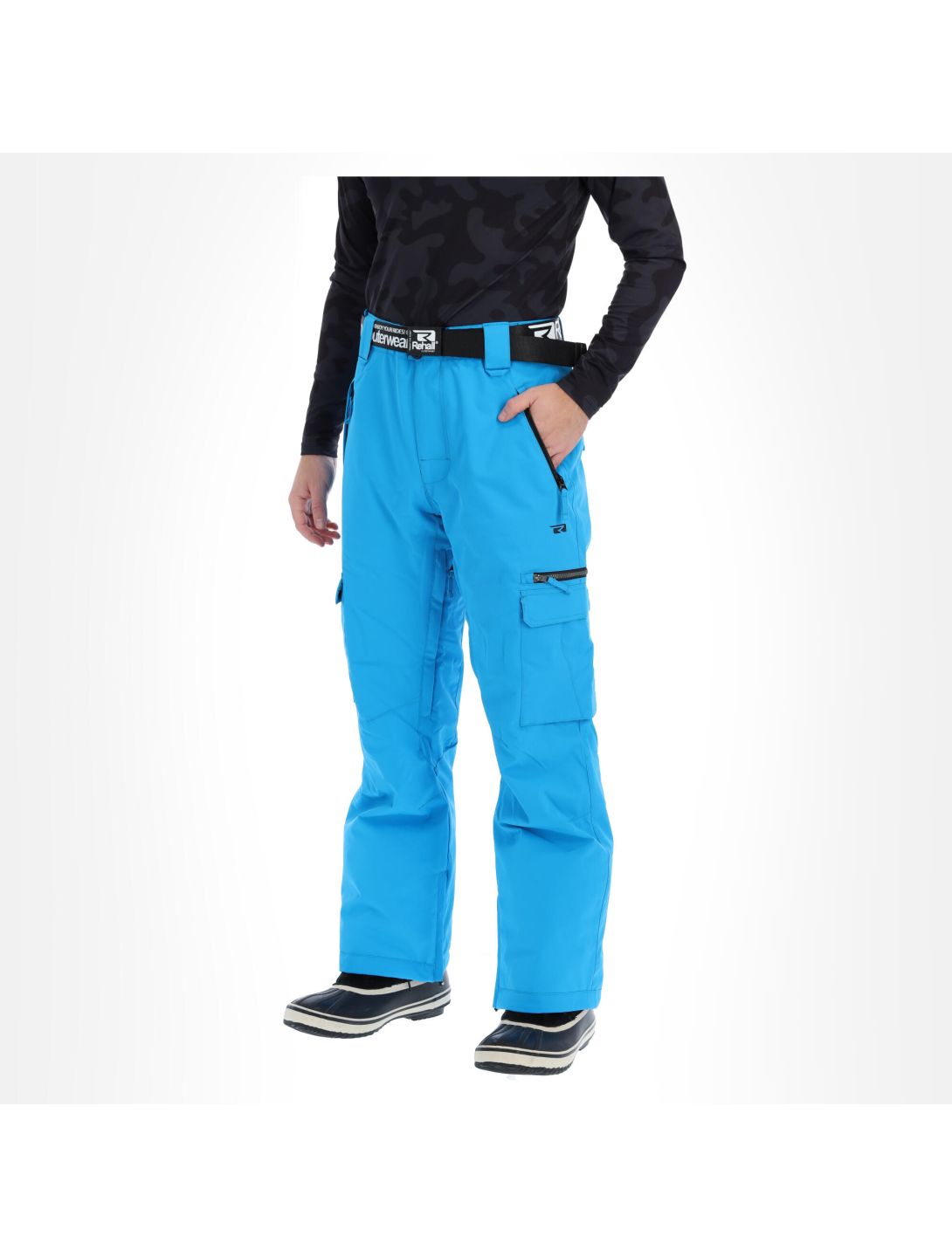 Rehall, Ride-R pantalones de esquí hombres ultra azul