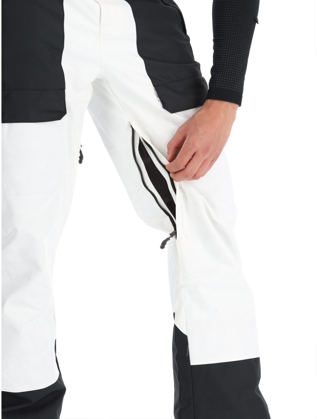 Rehall, Rinnes-R pantalones de esquí hombres White Mountains blanco 