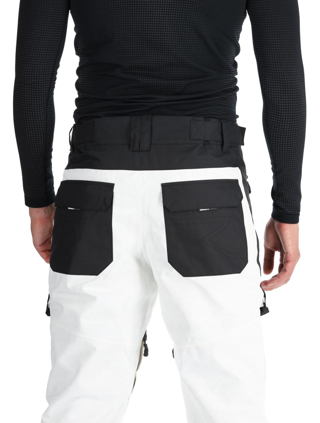 Rehall, Rinnes-R pantalones de esquí hombres White Mountains blanco 