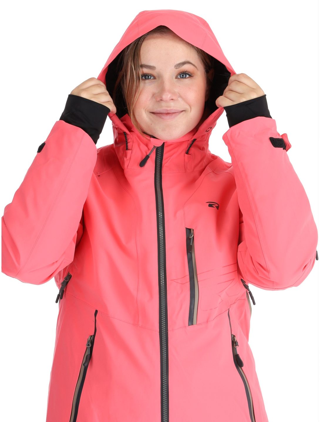 Rehall, Skye-R chaqueta de esquí mujeres Calypso Coral rosa 