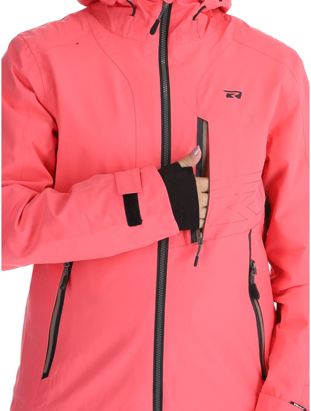 Rehall, Skye-R chaqueta de esquí mujeres Calypso Coral rosa 