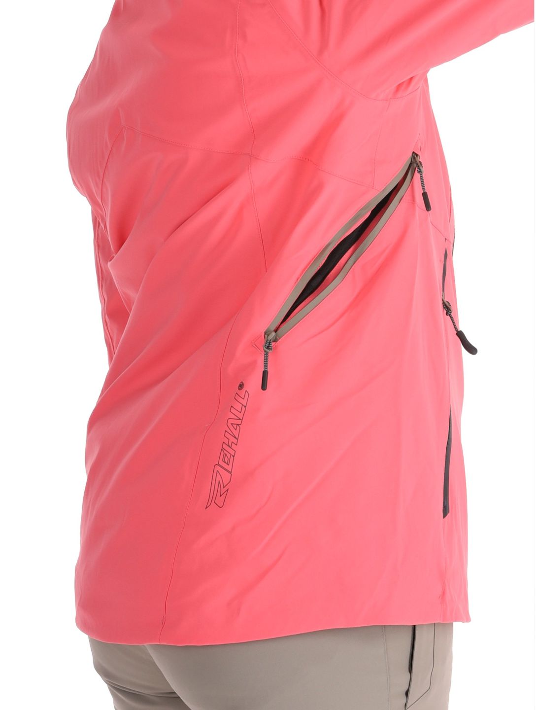 Rehall, Skye-R chaqueta de esquí mujeres Calypso Coral rosa 