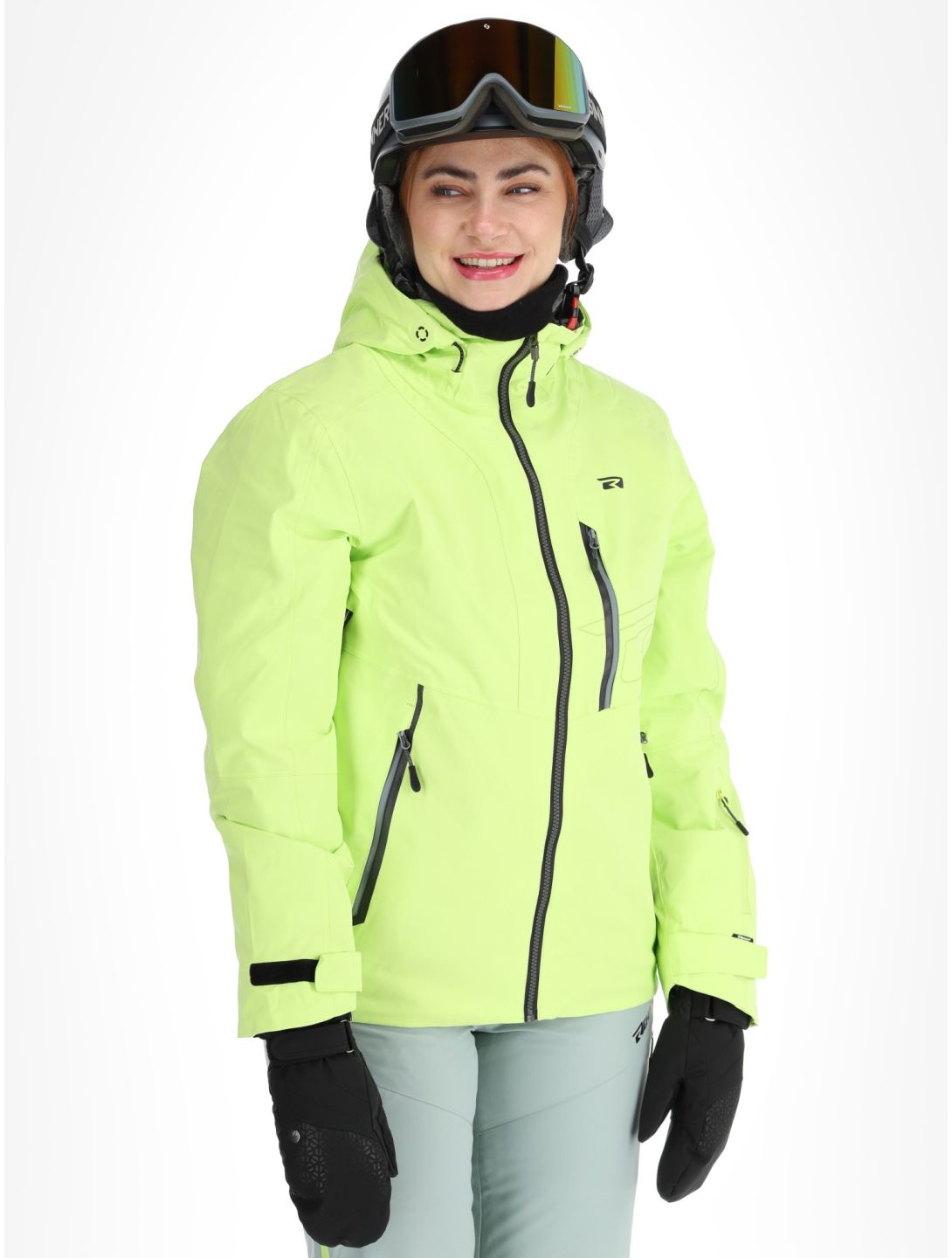 Rehall, Skye-R chaqueta de esquí mujeres Sharp Green verde 