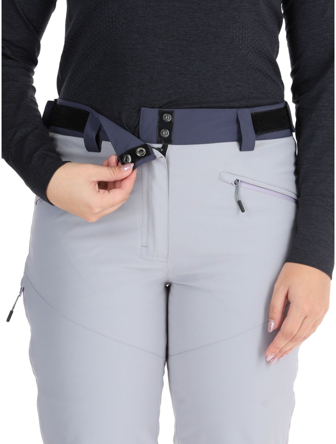 Rehall, Stormy-R pantalones de esquí mujeres Graphite gris 