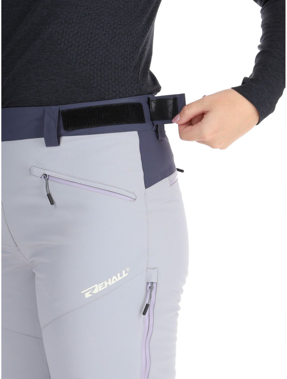 Rehall, Stormy-R pantalones de esquí mujeres Graphite gris 