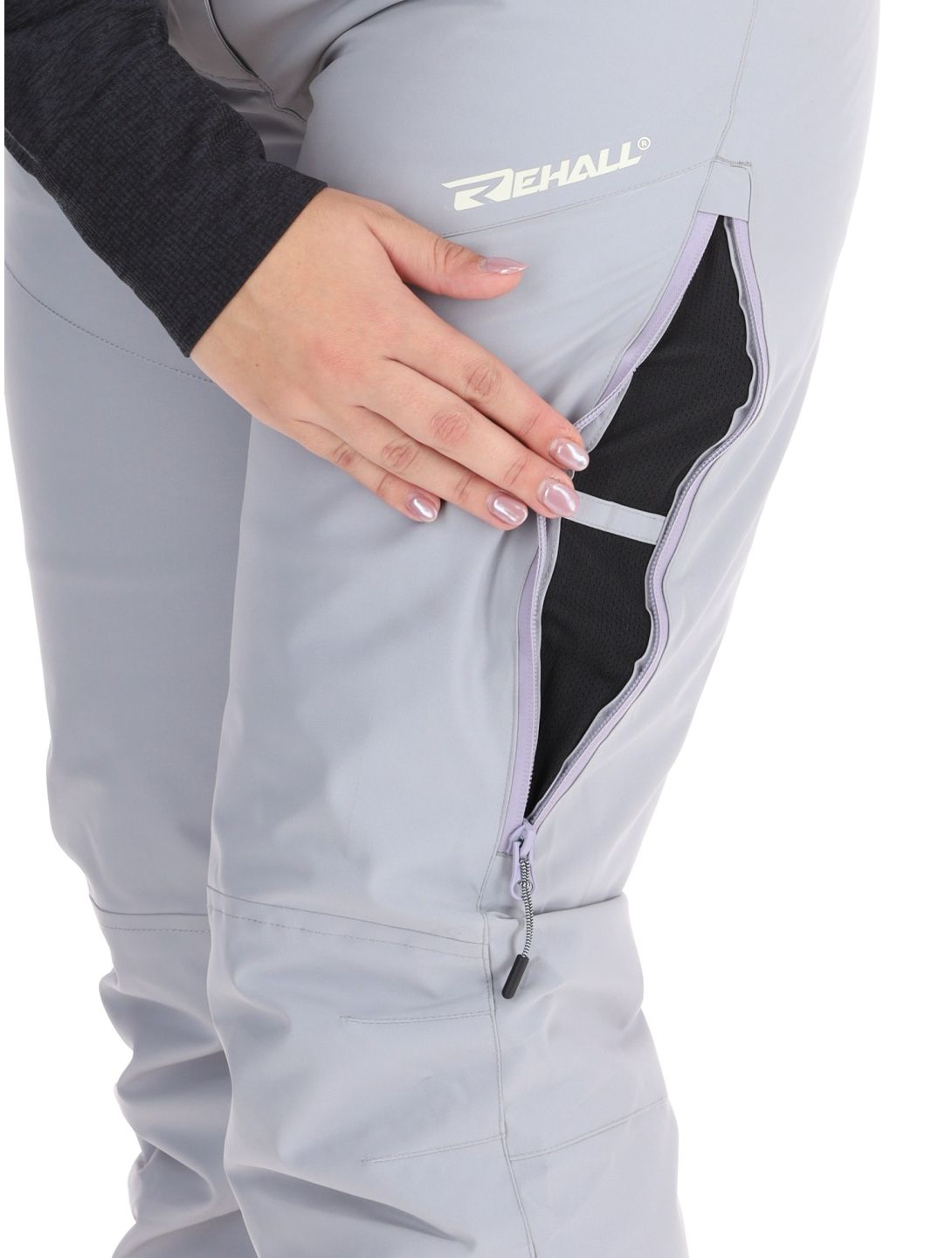 Rehall, Stormy-R pantalones de esquí mujeres Graphite gris 