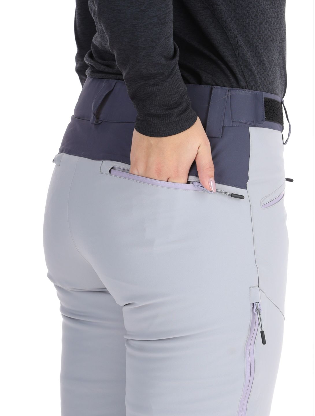 Rehall, Stormy-R pantalones de esquí mujeres Graphite gris 